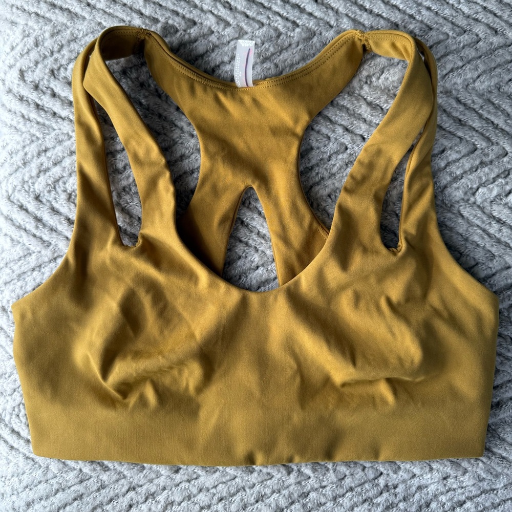 Free People Movement Racerback Marigold Sports Bra